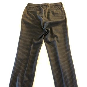 Banana Republic Navy with Grey Pinstripe Slim Fit Pants